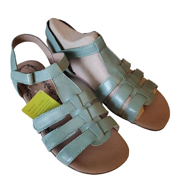 Hotter Leeward Green Sandals, Woman's Sandals - Picture 1 of 4